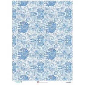 4285 Diamond Pirinç Dekopaj Kağıdı 30x42cm