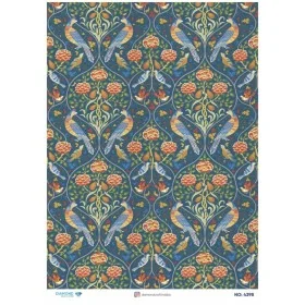 4398 Diamond Pirinç Dekopaj Kağıdı 30x42cm