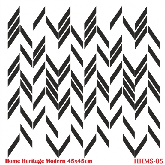 HHMS05 Home Heritage Stencil 45x45cm