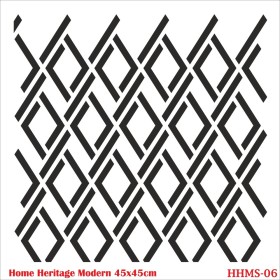 HHMS06 Home Heritage Stencil 45x45cm