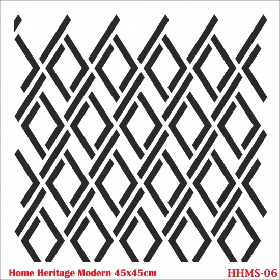 HHMS06 Home Heritage Stencil 45x45cm