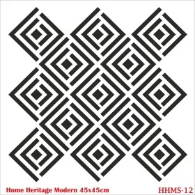 HHMS12 Home Heritage Stencil 45x45cm
