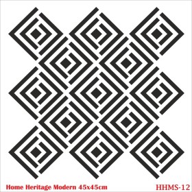 HHMS12 Home Heritage Stencil 45x45cm