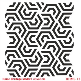 HHMS13 Home Heritage Stencil 45x45cm