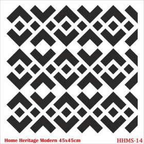 HHMS14 Home Heritage Stencil 45x45cm