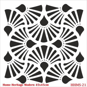 HHMS21 Home Heritage Stencil 45x45cm