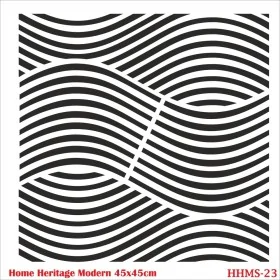 HHMS23 Home Heritage Stencil 45x45cm