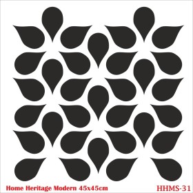 HHMS31 Home Heritage Stencil 45x45cm