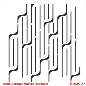 HHMS27 Home Heritage Stencil 45x45cm