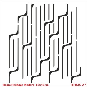 HHMS27 Home Heritage Stencil 45x45cm