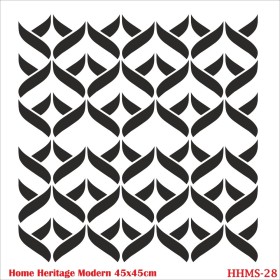 HHMS28 Home Heritage Stencil 45x45cm