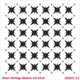 HHMS34 Home Heritage Stencil 45x45cm