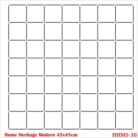 HHMS36 Home Heritage Stencil 45x45cm