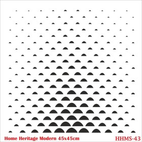 HHMS43 Home Heritage Stencil 45x45cm