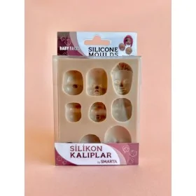 Bebek Yüzleri Smarta Silikon Kalıbı SK1013019