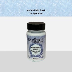 Cadence Opak Mermer Boyası 26 Açık Mavi 90ML