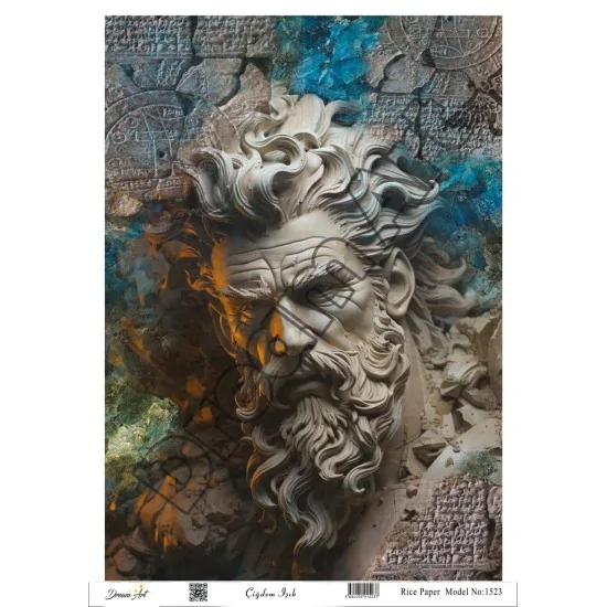 Model 1523 DreamArt Pirinç Dekopaj Kağıdı Model 1523 DreamArt Pirinç Dekopaj Kağıdı