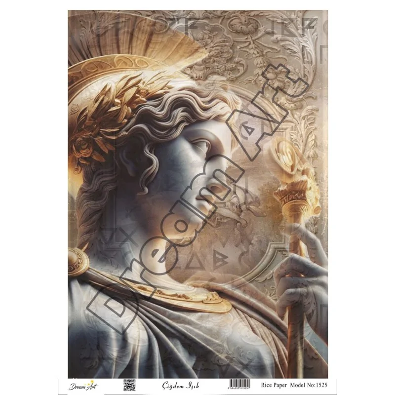 Model 1525 DreamArt Pirinç Dekopaj Kağıdı