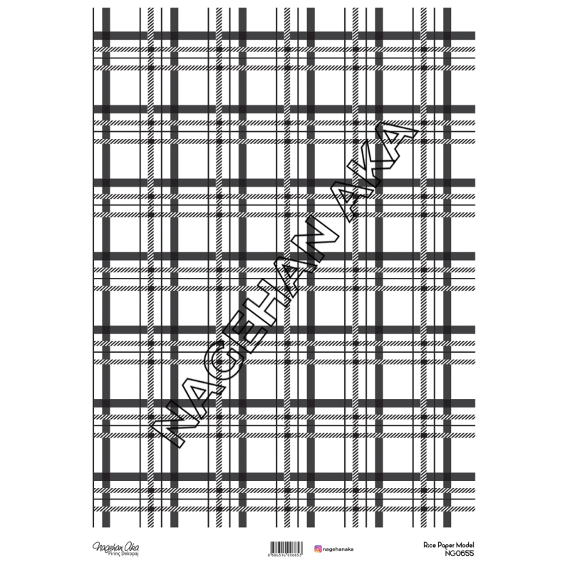 Model NG655 NagehanAka Pirinç Dekopaj Kağıdı