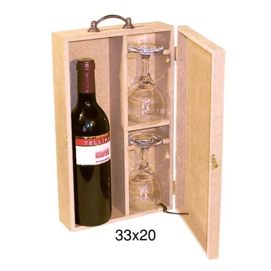 ŞRP144 AHŞAP ÇANTA ŞARAPLIK