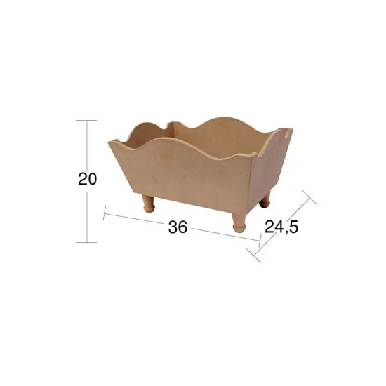 KU362 TORNA AYAKLI SEPET