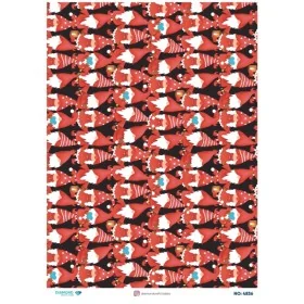 4836 Diamond Pirinç Dekopaj Kağıdı 30x42cm