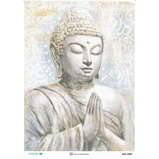 4879 Diamond Pirinç Dekopaj Kağıdı 30x42cm 4879 Diamond Pirinç Dekopaj Kağıdı 30x42cm
