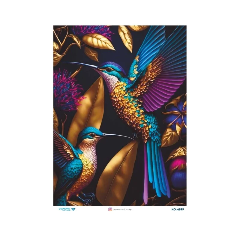 4899 Diamond Pirinç Dekopaj Kağıdı 30x42cm