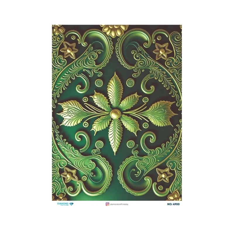 4900 Diamond Pirinç Dekopaj Kağıdı 30x42cm