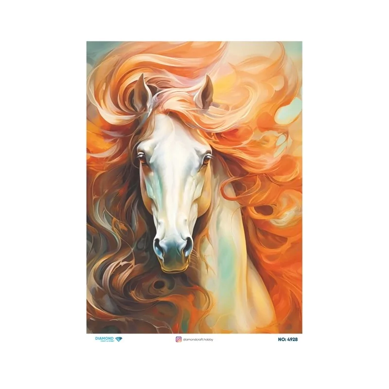 4928 Diamond Pirinç Dekopaj Kağıdı 30x42cm