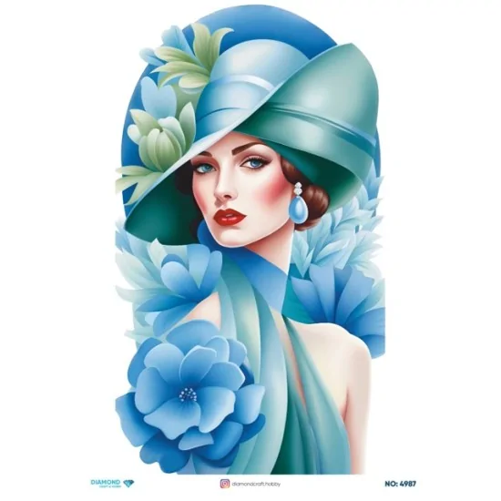 4987 Diamond Pirinç Dekopaj Kağıdı 30x42cm 4987 Diamond Pirinç Dekopaj Kağıdı 30x42cm