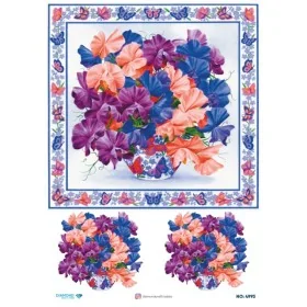 4993 Diamond Pirinç Dekopaj Kağıdı 30x42cm