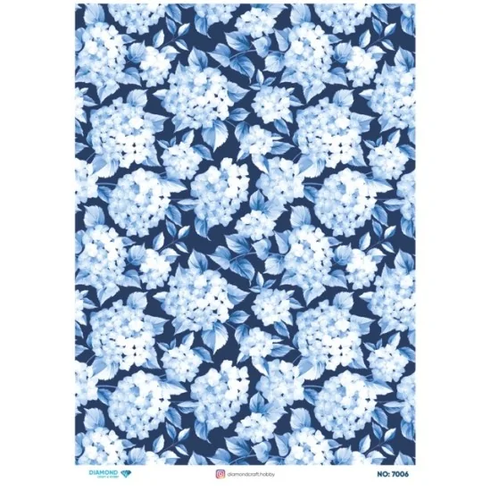 7006 Diamond Pirinç Dekopaj Kağıdı 30x42cm 7006 Diamond Pirinç Dekopaj Kağıdı 30x42cm