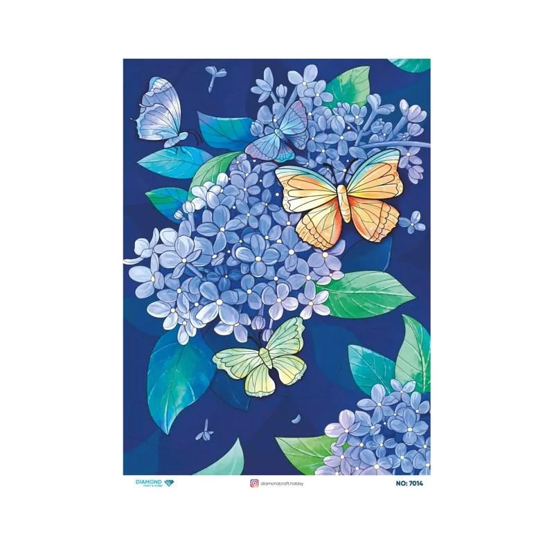 7014 Diamond Pirinç Dekopaj Kağıdı 30x42cm