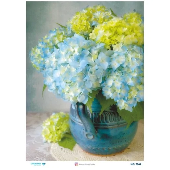 7069 Diamond Pirinç Dekopaj Kağıdı 30x42cm 7069 Diamond Pirinç Dekopaj Kağıdı 30x42cm