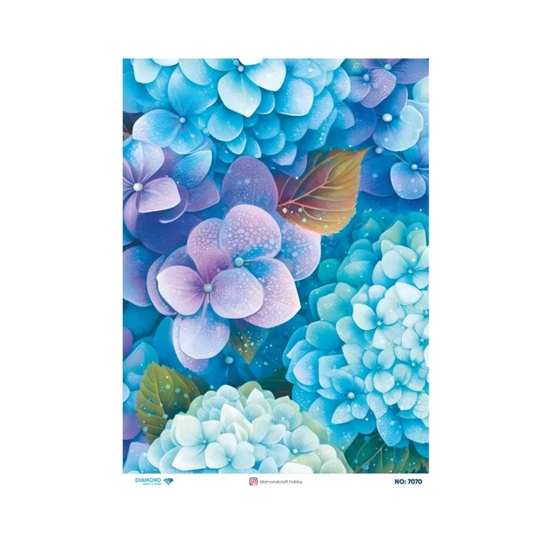 7070 Diamond Pirinç Dekopaj Kağıdı 30x42cm