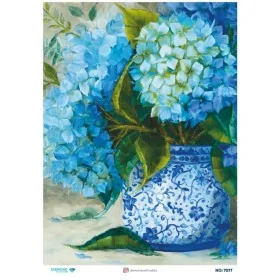 7077 Diamond Pirinç Dekopaj Kağıdı 30x42cm
