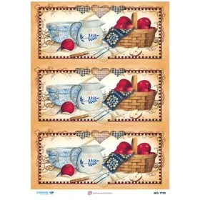 7110 Diamond Pirinç Dekopaj Kağıdı 30x42cm