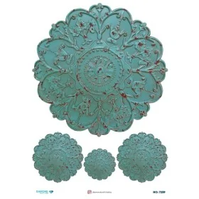 7259 Diamond Pirinç Dekopaj Kağıdı 30x42cm