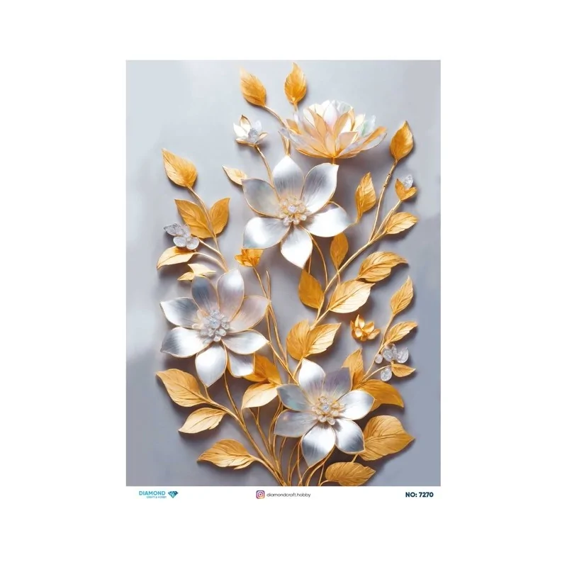 7270 Diamond Pirinç Dekopaj Kağıdı 30x42cm