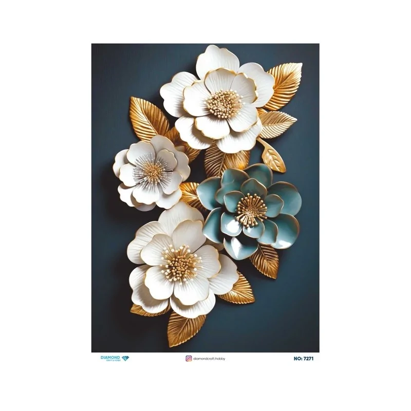7271 Diamond Pirinç Dekopaj Kağıdı 30x42cm