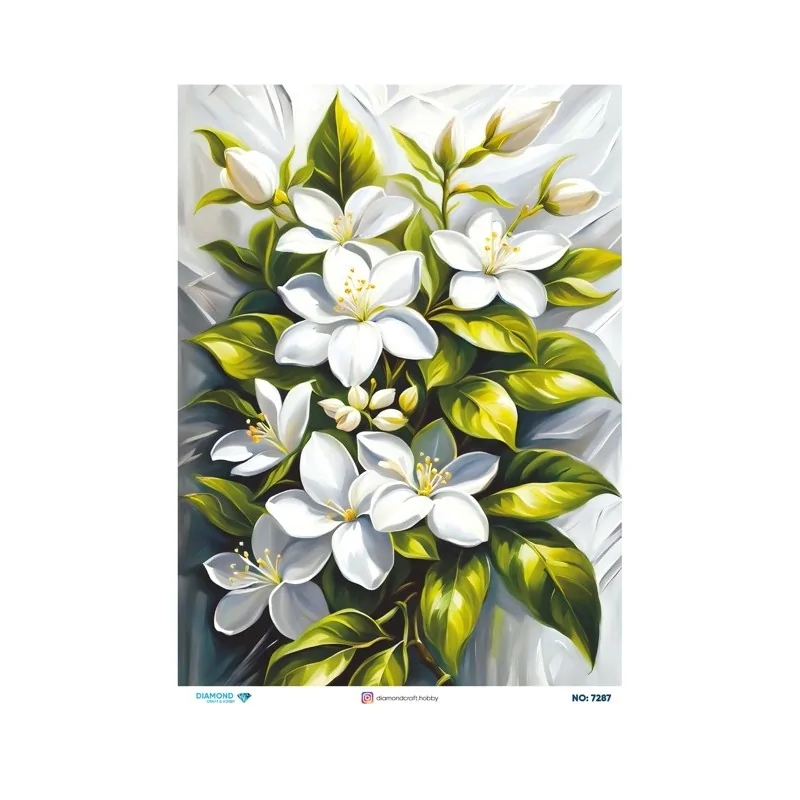 7287 Diamond Pirinç Dekopaj Kağıdı 30x42cm