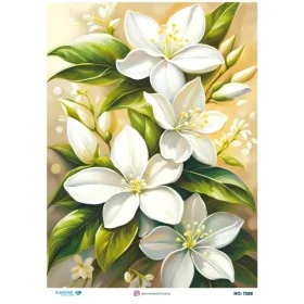 7288 Diamond Pirinç Dekopaj Kağıdı 30x42cm