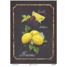 7422 Diamond Pirinç Dekopaj Kağıdı 30x42cm