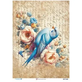 7428 Diamond Pirinç Dekopaj Kağıdı 30x42cm