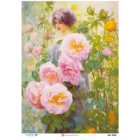 7450 Diamond Pirinç Dekopaj Kağıdı 30x42cm