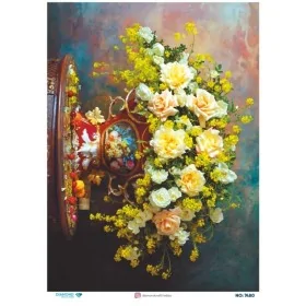 7480 Diamond Pirinç Dekopaj Kağıdı 30x42cm