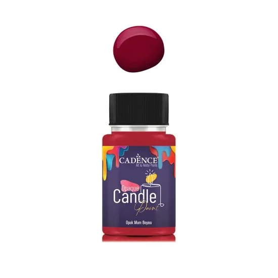 CDL12 Bordo Opak Mum Boyası 50ML