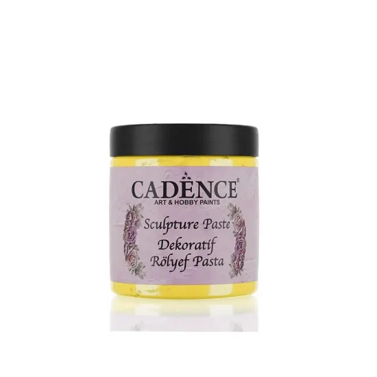 6855 Sarı Sculpture Rölyef Pasta 250ML 6855 Sarı Sculpture Rölyef Pasta 250ML