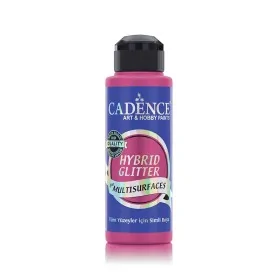 HSG025 Fuşya – Gümüş Simli Hibrit Multisurface 120ML